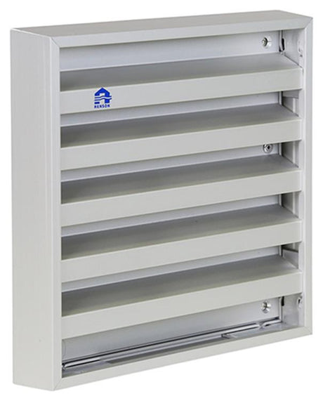 Renson 1013925 - opbouw muurrooster alu natuur 431 165x165mm | 2 stuks