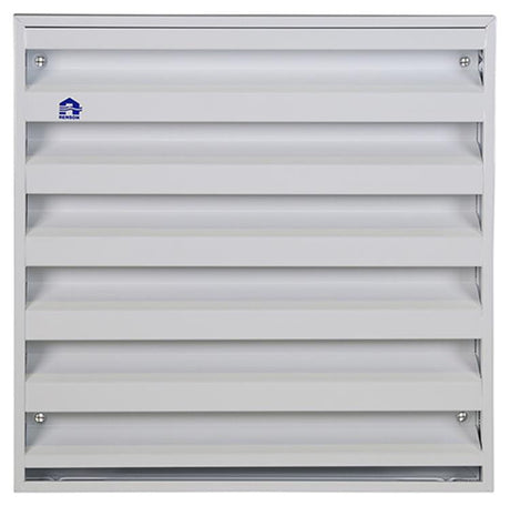 Renson 1014554 - opbouw muurrooster alu wit 431 225x225mm | 2 stuks