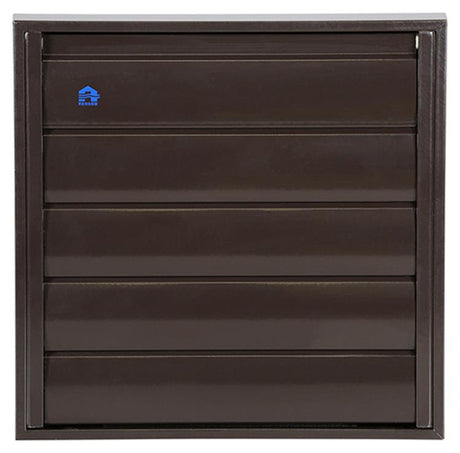 Renson 1014555 - lamellenrooster alu bruin 433 210x210mm | 2 stuks
