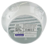 Renson 1008244 - ronde schoepenrooster inb. 435 r ral 9010 ø 100 | 8 stuks