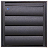 Renson 1057984 - dampkaprooster 433 (173x173) ral 9005 zwart | 2 stuks