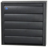 Renson 1057985 - dampkaprooster 433 (210x210) ral 9005 zwart | 2 stuks