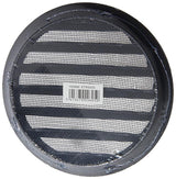 Renson 1057995 - inbouw rond schoepenr met gaas434r dia 150 ral 9005 zwart | 10 stuks