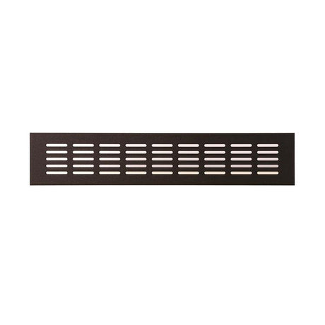Renson 1059704 - ventilatiestrip 381 80 (400mm)ral 9005 structuur zwart | 4 stuks
