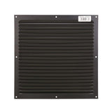 Renson 1061641 - opbouw schoepenrooster 436 300x300 ral 9005 zwart | 10 stuks
