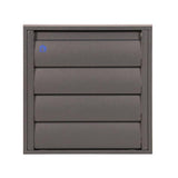 Renson 1062417 - vrac opbouw dampkaprooster alu433 (173x173) structuur 7016 | 2 stuks