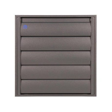 Renson 1062418 - vrac opbouw dampkaprooster alu433 (210x210) structuur 7016 | 2 stuks