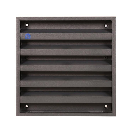 Renson 1062413 - vrac opbouw muurrooster alu 431 (165x165) structuur 7016 | 2 stuks