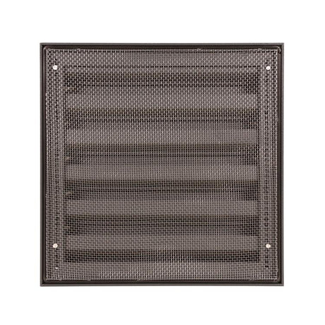 Renson 1062414 - vrac opbouw muurrooster alu 431 (225x225) structuur 7016 | 2 stuks