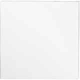 Creativ Company Leinwand, D: 1,6 cm, Größe 50x50 cm, 360 gr, weiß, 5 Stück 1 Karton