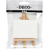 Creativ Company Keilrahmen, Größe 8x6x1 cm, weiß, 1 Stück