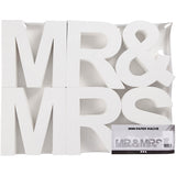 Https: www.cchobby.nl letters-mr-mrs-h-17-5-cm-d-4-5-cm-white-1-set