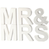 Https: www.cchobby.nl letters-mr-mrs-h-17-5-cm-d-4-5-cm-white-1-set