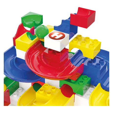 Hubelino Kugelbahn-Maxi-Baukasten – 213 Teile.