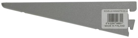 Sovella 1013121 - dubbele drager zilver effect. 20 cm | 20 stuks