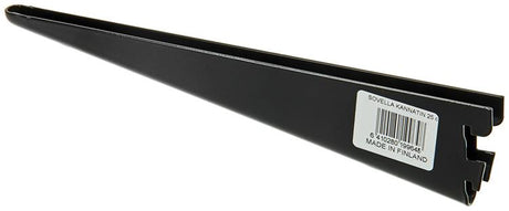 Sovella 1013160 - dubbele drager zwart .25 cm | 20 stuks