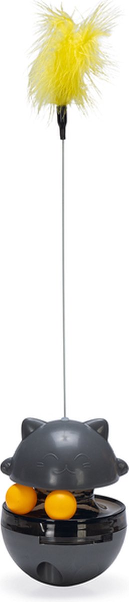 Beeztees wibol - kattenspeelgoed - interactief - plastic - 10x10x42cm