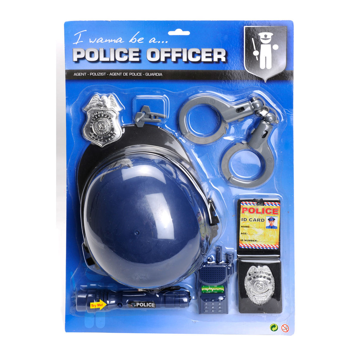 JOHNTOY Police Play Set de Luxe