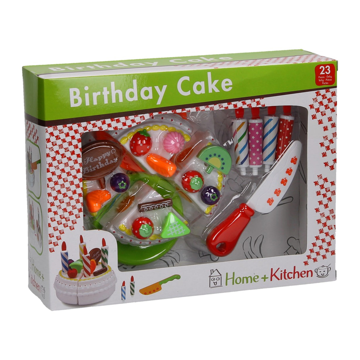 Johntoy Home Kitchen Birthday Cart