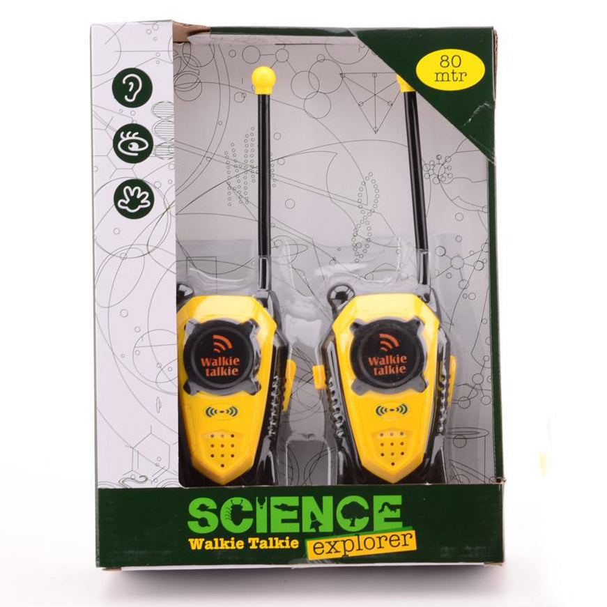 Johntoy Science Explorer Walkie-Talkie