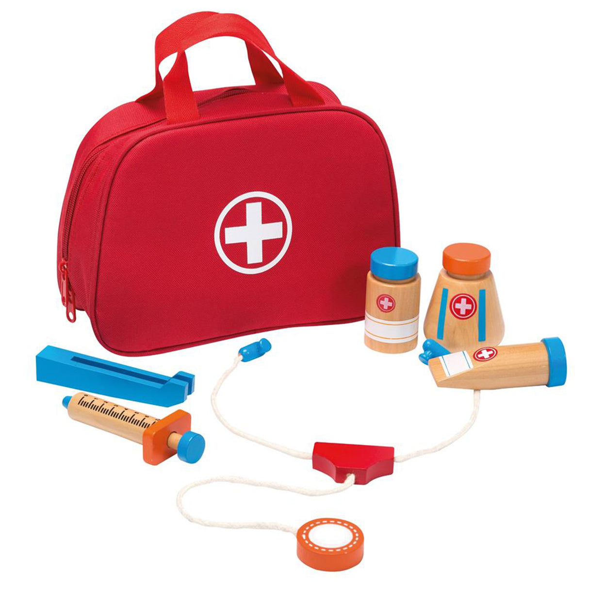 Joueco Doctor's Bag mit Accessoires, 11dlg.