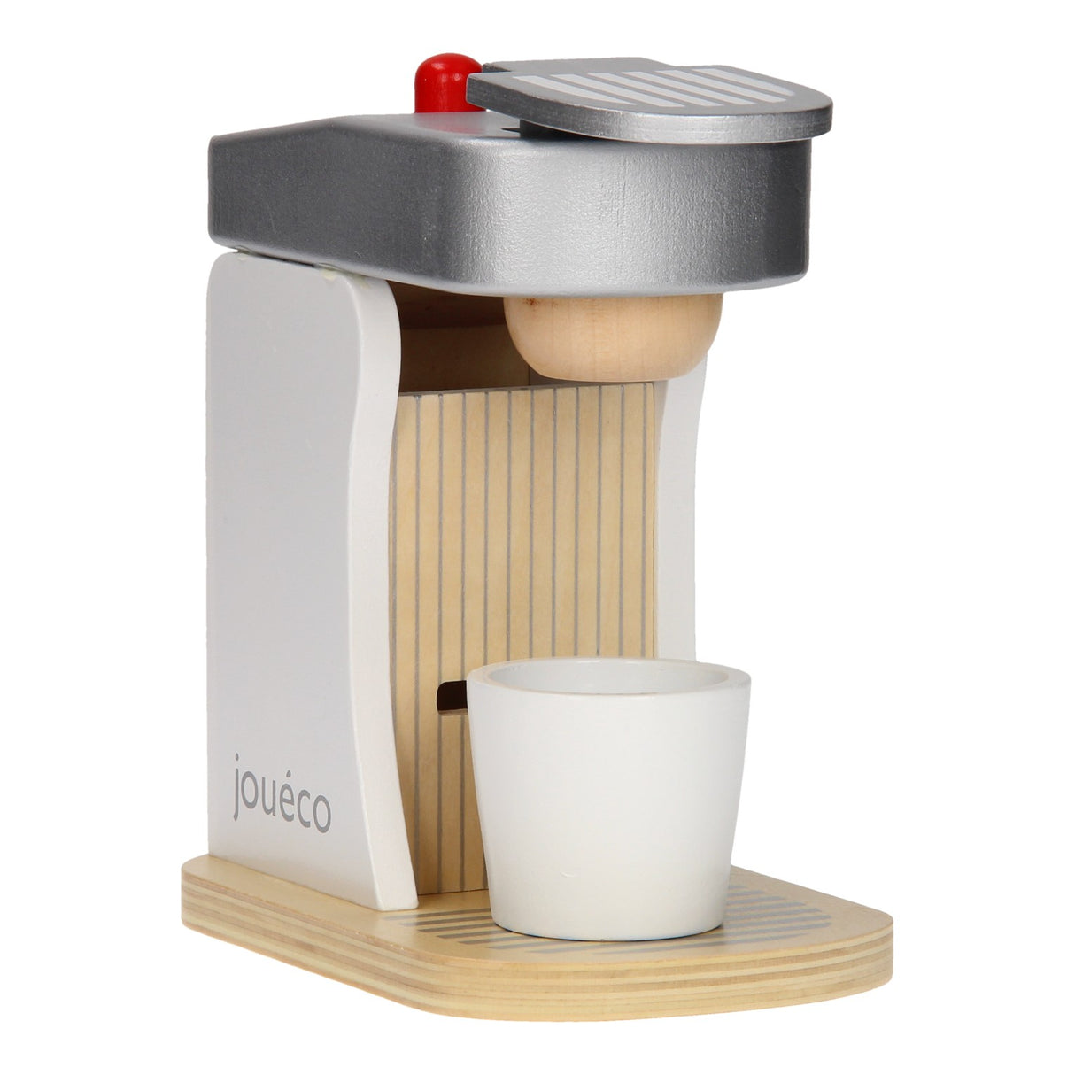 Joueco Wooden Coffee Maker con accessori