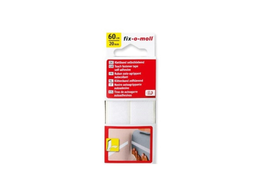 Fix-o-moll Klebeband 60cm weiß