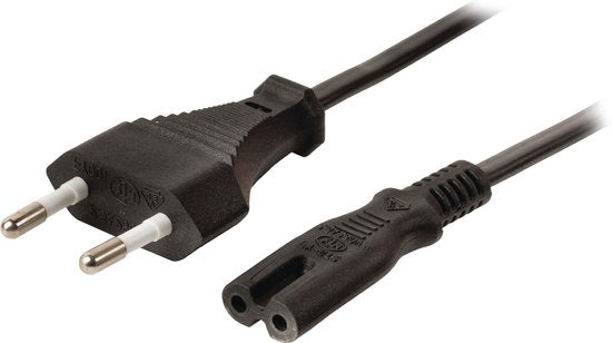 Nedis C7 Adapter Cable Power Cable 200 cm, primeren za med drugim, polnilniki akumulatorja črni