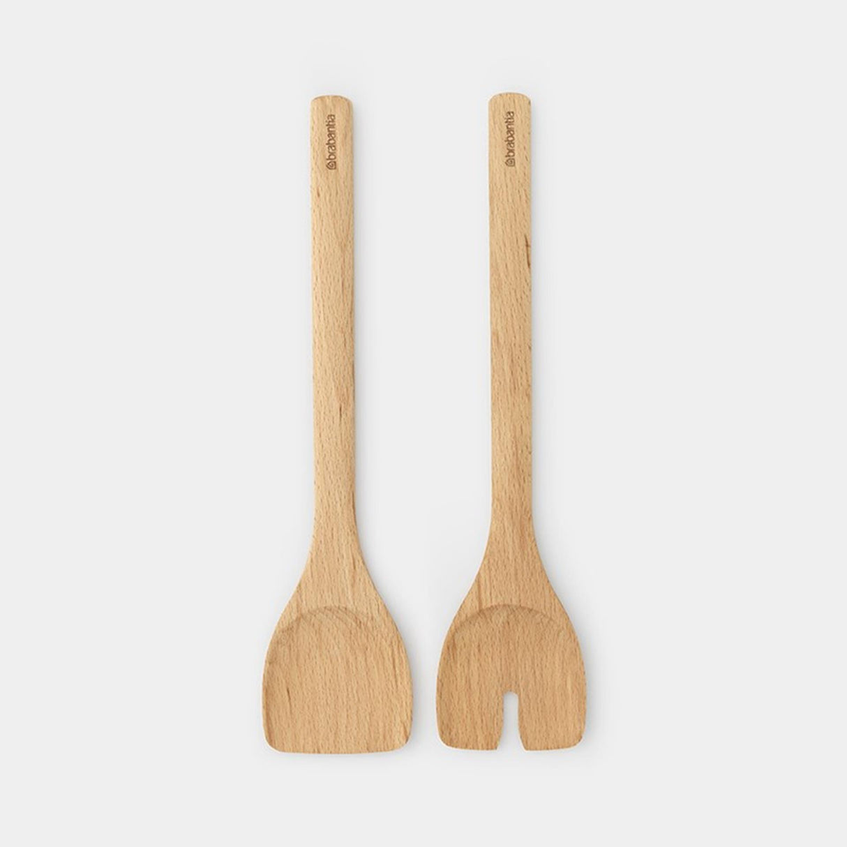 Brabantia Profil-Salatbesteckset aus Holz