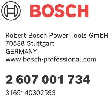 Bosch Zubehör Bit extrahart Sechskant 5, 49 mm 3 Stück - 2607001734