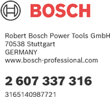 Bosch Zubehör PBA 18 V 4,0 Ah WC-Akku – 2607337316