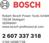 Bosch Zubehör PBA 18 V 6,0 Ah WC-Akku – 2607337318