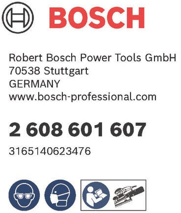 Bosch Zubehör Gex 125-150 Schleifteller mittelhart 125 mm Artikelnummer | 2608601607 - 2608601607