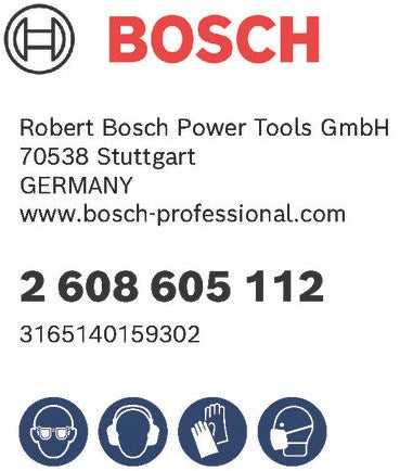 Bosch Zubehör Exzenter ø125mm C430 Expert für Holz+Farbe 8er Set - 2608605112