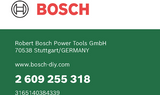 Bosch Zubehör 3-teiliges Tiefenanschlag-Set | 6,8, 10 mm – 2609255318