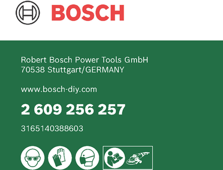 Bosch Zubehör Bosch Schleifscheibe für Winkelschleifer - Spannsystem - 125 mm - M14