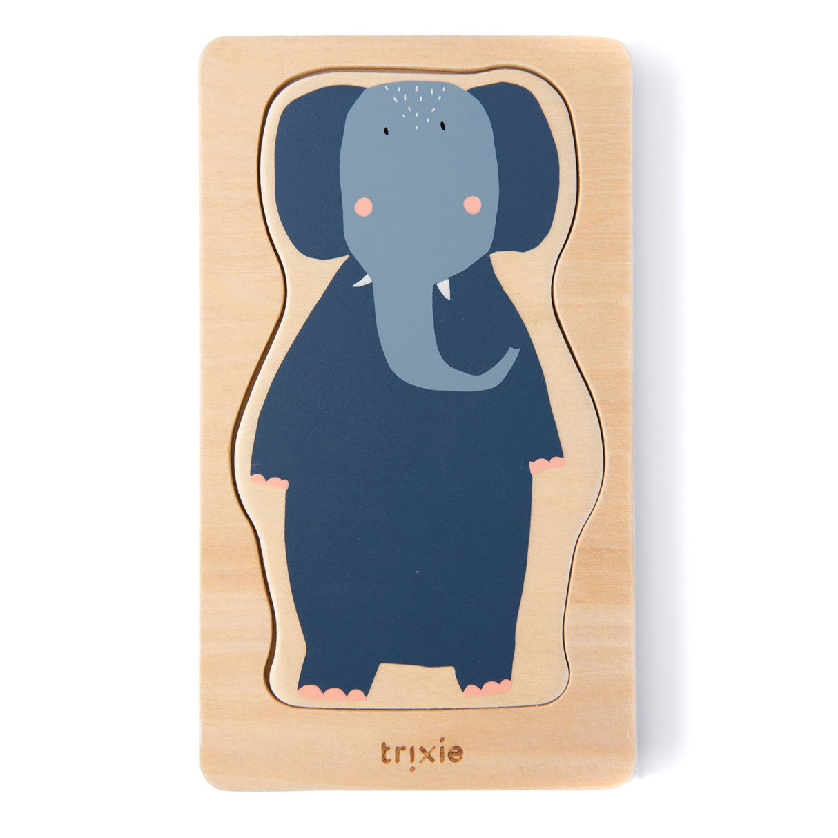 Trixie Wooden 4-Wayer Puzzle Animals, 5st.