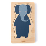 Trixie Wooden 4-Wayer Puzzle Animals, 5st.