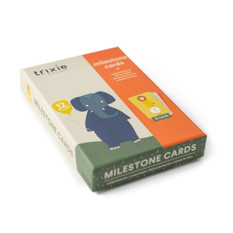 Trixie Milestone Cards Animals