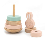 Trixie Holzstapel -Turm Frau Rabbit