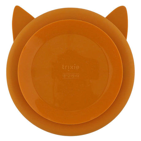 Trixie Silikonteller mit Fächern und Saugnapf - mr. Fuchs