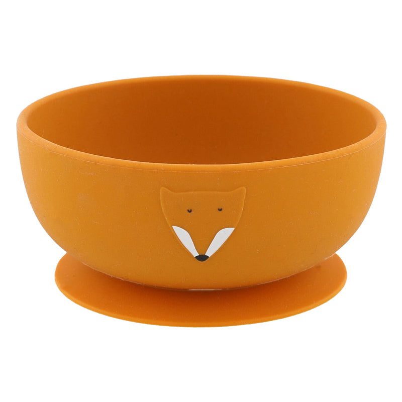 Trixie silicone bowl with suction cup Mr. Fox