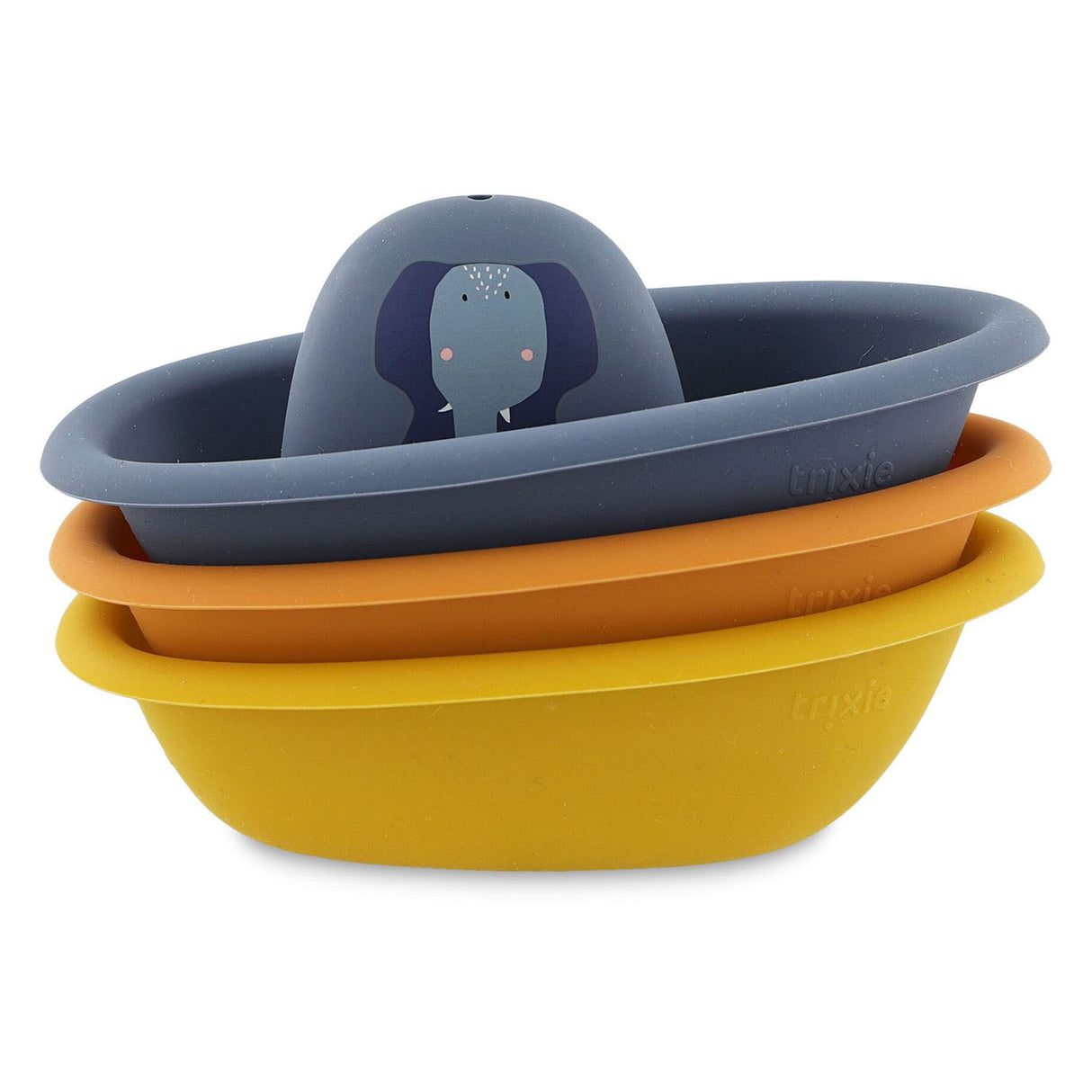 Trixie bath toy Stapel bath boats, 3st.