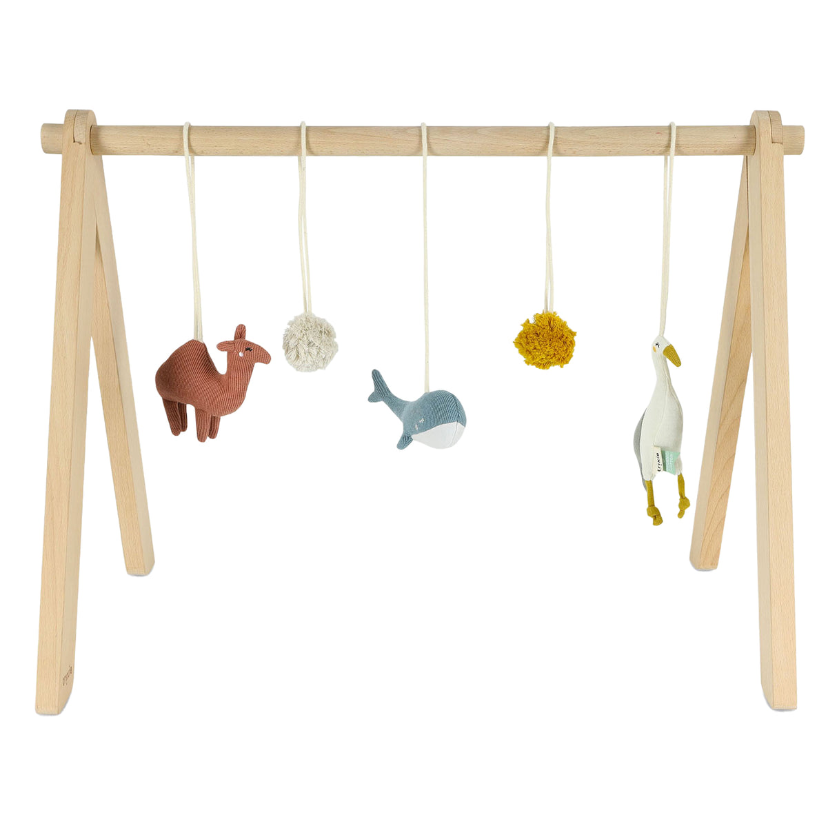 Trixie Wooden Baby Gym Camel, Heron, wieloryb