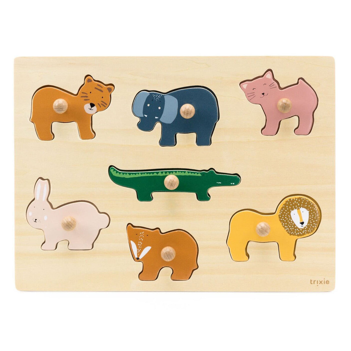 Trixie Holz Nick Puzzle Animals, 7st.