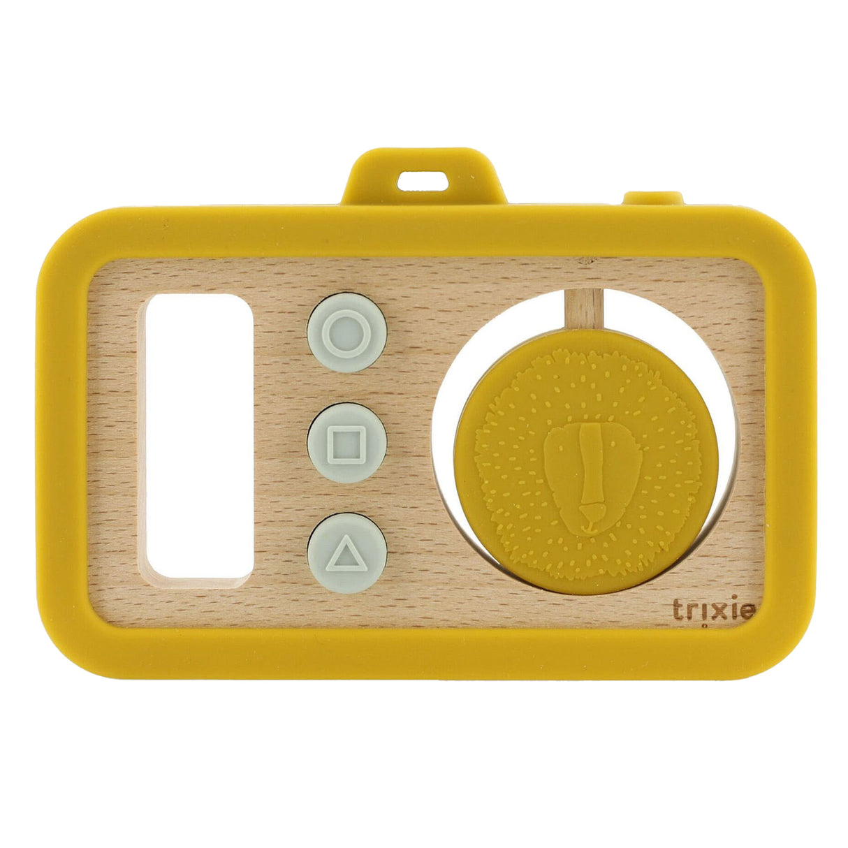 Trixie Wooden Silicone Baby Camera - Mr. Lion