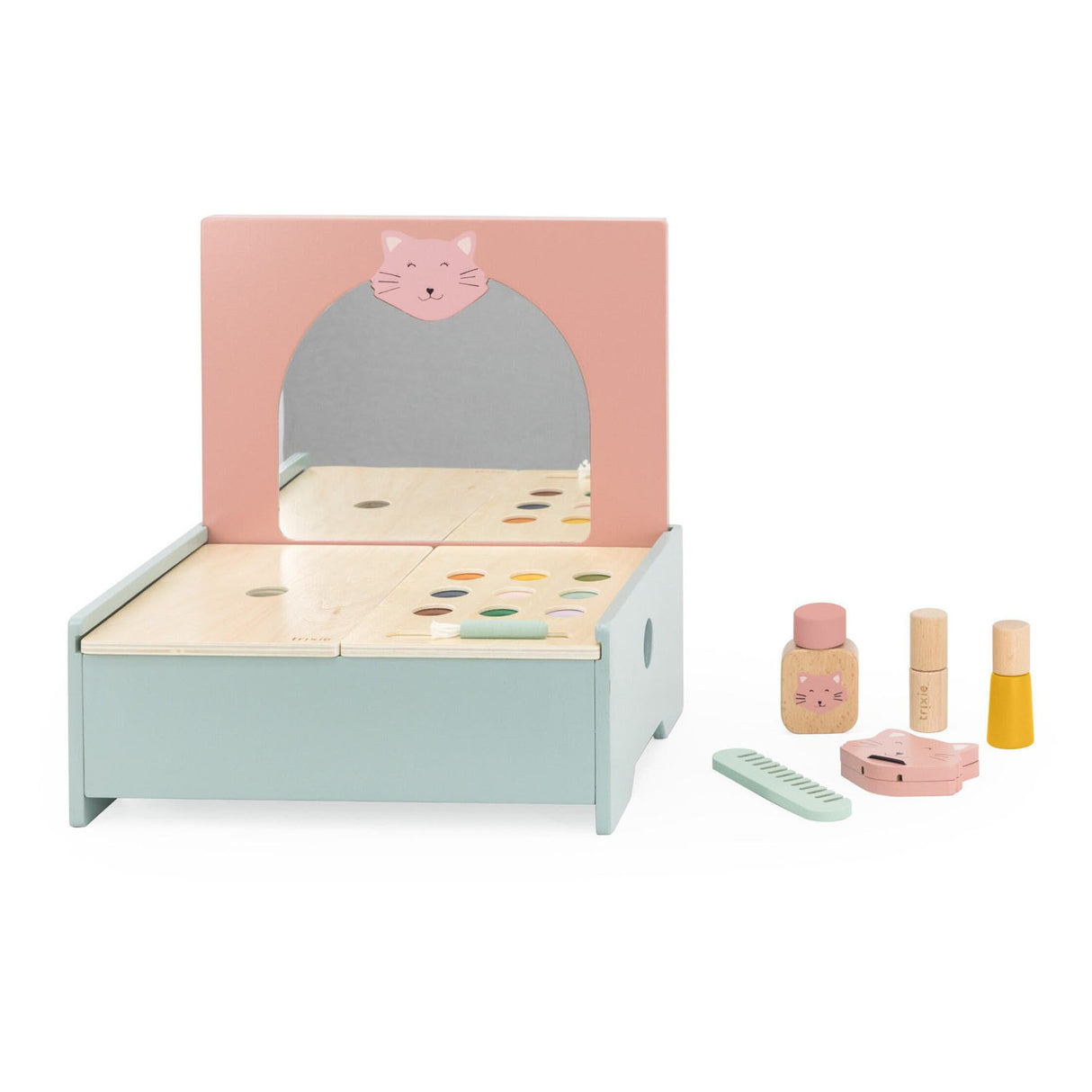 Trixie Wooden Makeup Table