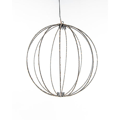 Anna's collection verlichte bal 50cm 216led classic warm met flitsfunctie timer dimmer 5 meter aanloopsnoer