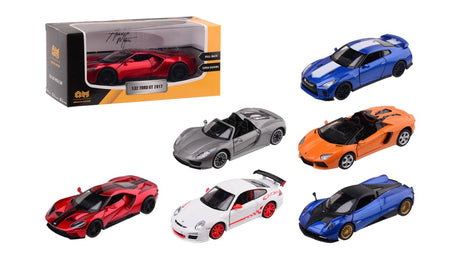 Von Johntoy Absolute Motors lizenzierter Supersportwagen im Maßstab ca. 1:32, 18 x 8 x 8 cm