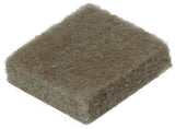 Mack 1047707 - super-vilt zelfklevend beige 19 x 19 mm 24 st pcs | 12 stuks